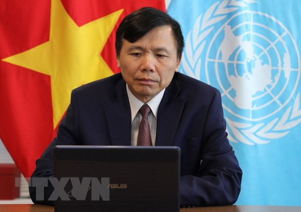 Trưởng Phái đoàn đại diện Việt Nam tại Liên hợp quốc, Đại sứ Đặng Đình Quý. Ảnh: TTXVN.