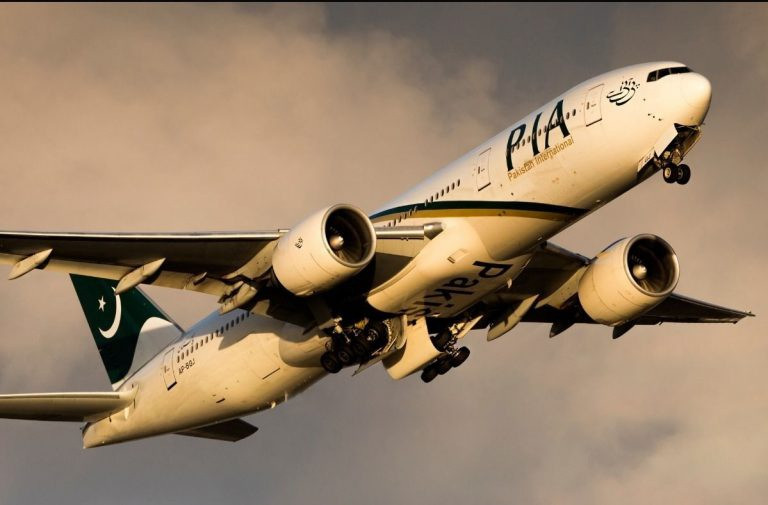 Một máy bay của hãng hàng không quốc tế Pakistan (PIA) (Ảnh minh họa: Twitter).