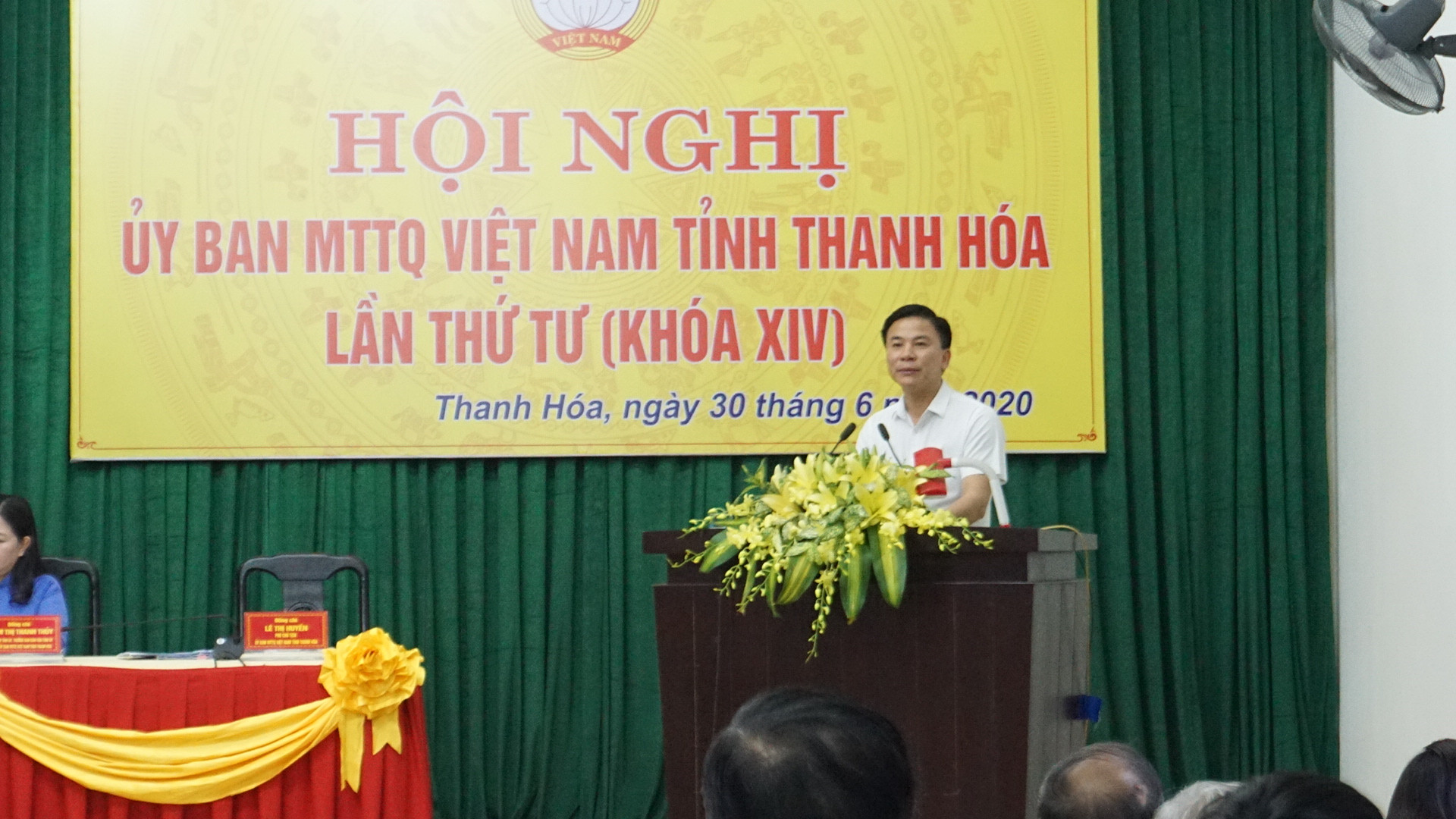 Ông Đỗ Trọng Hưng, Phó Bí thư Thường trực Tỉnh uỷ Thanh Hoá phát biểu tại hội nghị.