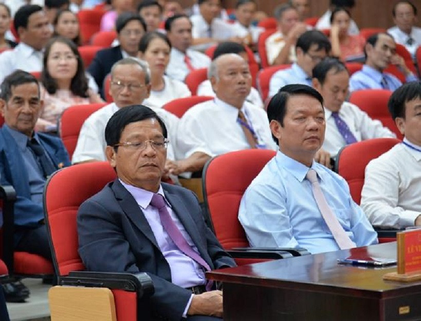 Tại đại hội Đảng bộ huyện Ba Tơ mới đây, ông Lê Viết Chữ tham dự nhưng không phát biểu chỉ đạo.