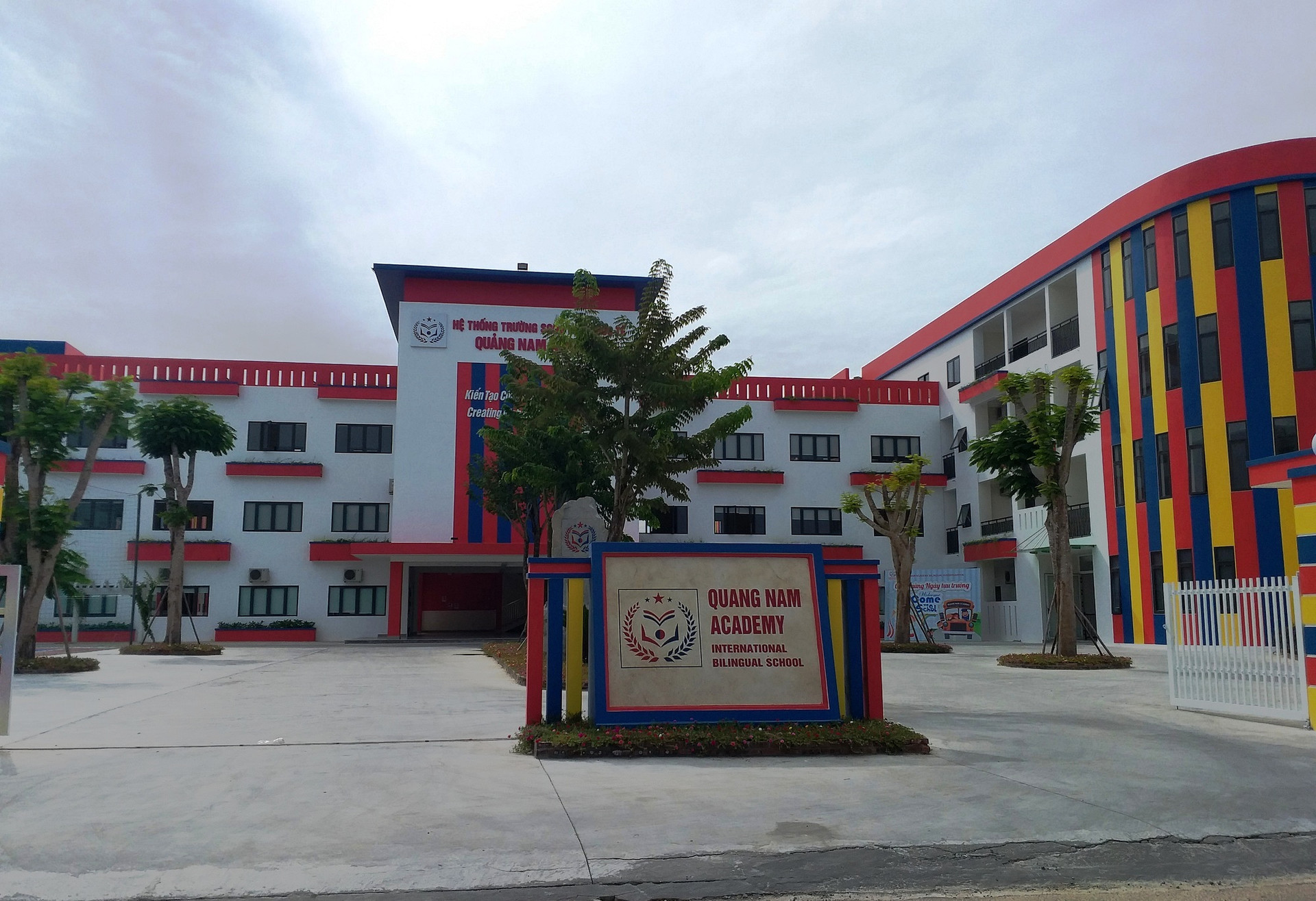 Một góc Trường liên cấp song ngữ quốc tế Quảng Nam Academy.