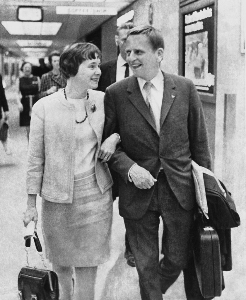 Vợ chồng Thủ tướng Olof Palme trước khi bị ám sát.
