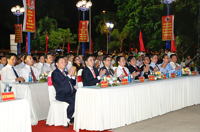 Lãnh Đạo tỉnh Khánh Hòa tham dự lễ kỷ niệm.