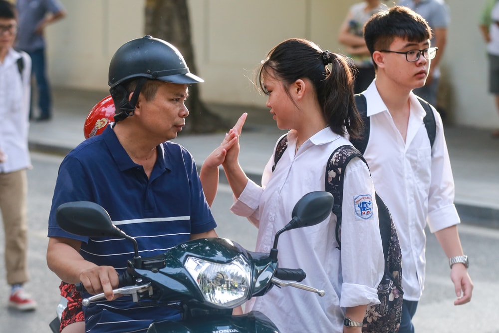 Hy vọng sau buổi thi cuối.
