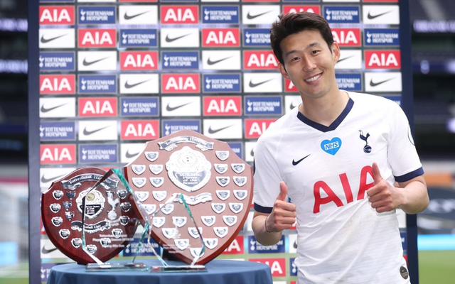 Son Heung Min ẵm 4 giải cá nhân ở Tottenham trong mùa giải này.