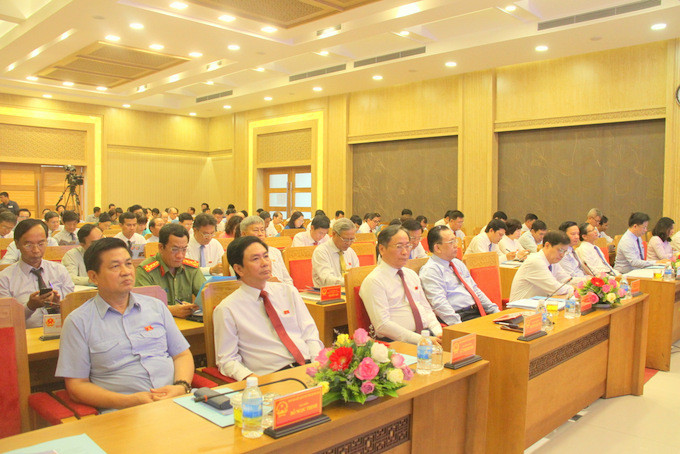 Quang cảnh Khai mạc kỳ họp thứ 11, HĐND tỉnh Khánh Hòa khóa VI.