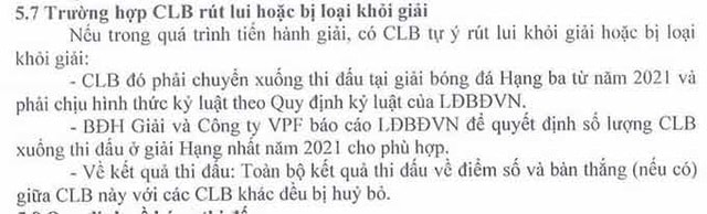 Nếu bỏ giải V-League, đội Thanh Hoá sẽ bị đánh rớt xuống hạng Ba (ảnh: Anh Hải).