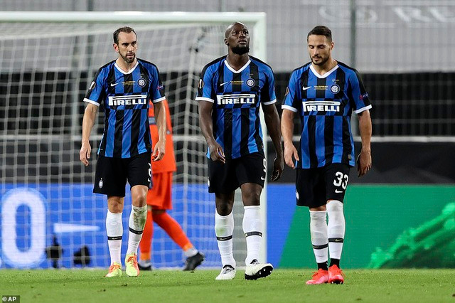 Inter Milan thua cay đắng Sevilla ở chung kết Europa League.