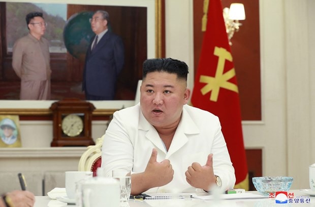 Nhà lãnh đạo Triều Tiên Kim Jong-un. (Ảnh: Yonhap/TTXVN).