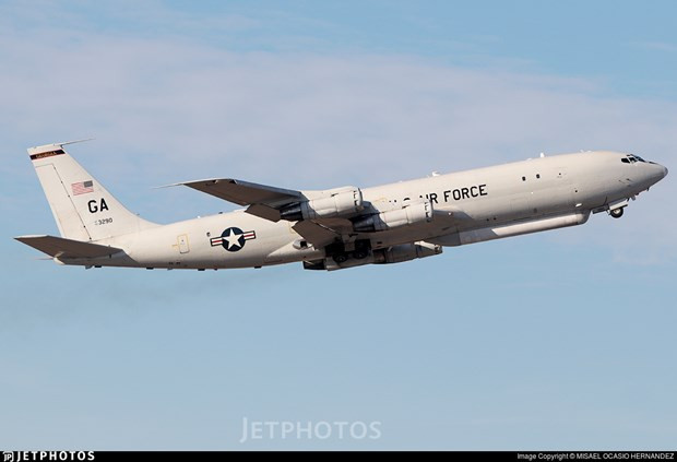 Máy bay E-8C. (Nguồn: Jetphotos).