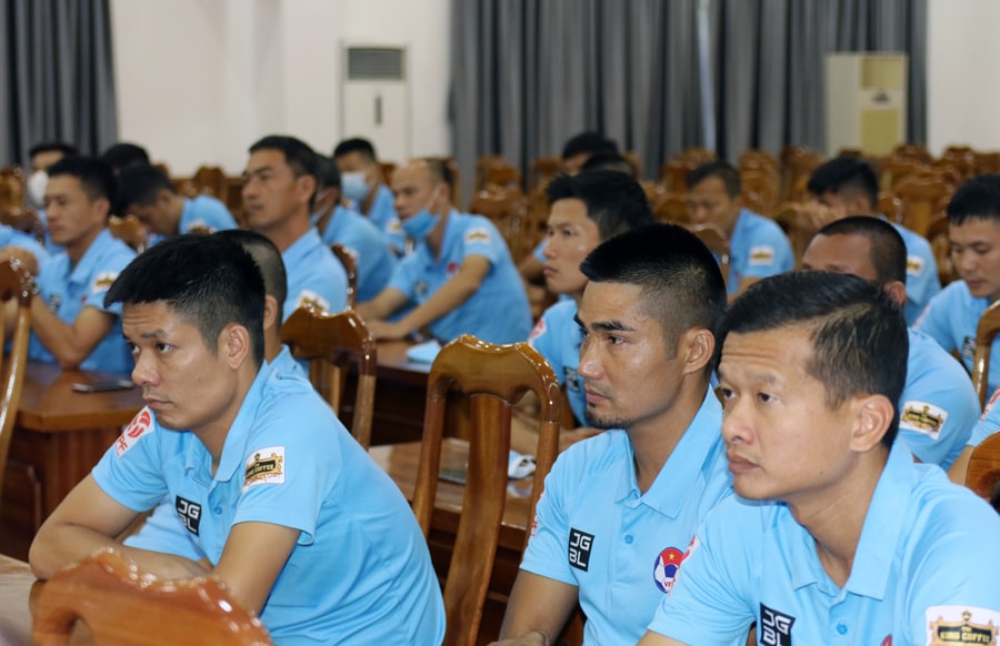 Các trọng tài, trợ lý trọng tài sẽ tham gia kiểm tra thể lực ngay trong chiều 6/9