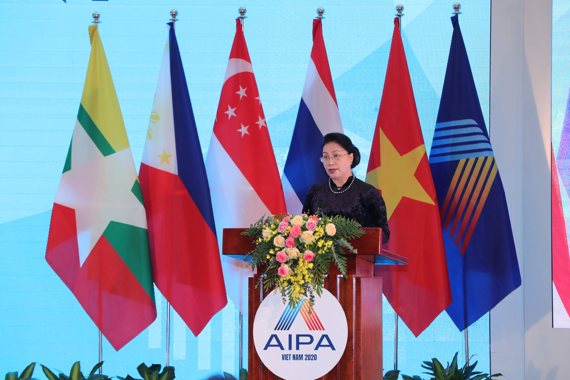 Chủ tịch Quốc hội Nguyễn Thị Kim Ngân, Chủ tịch AIPA 41 phát biểu bế mạc