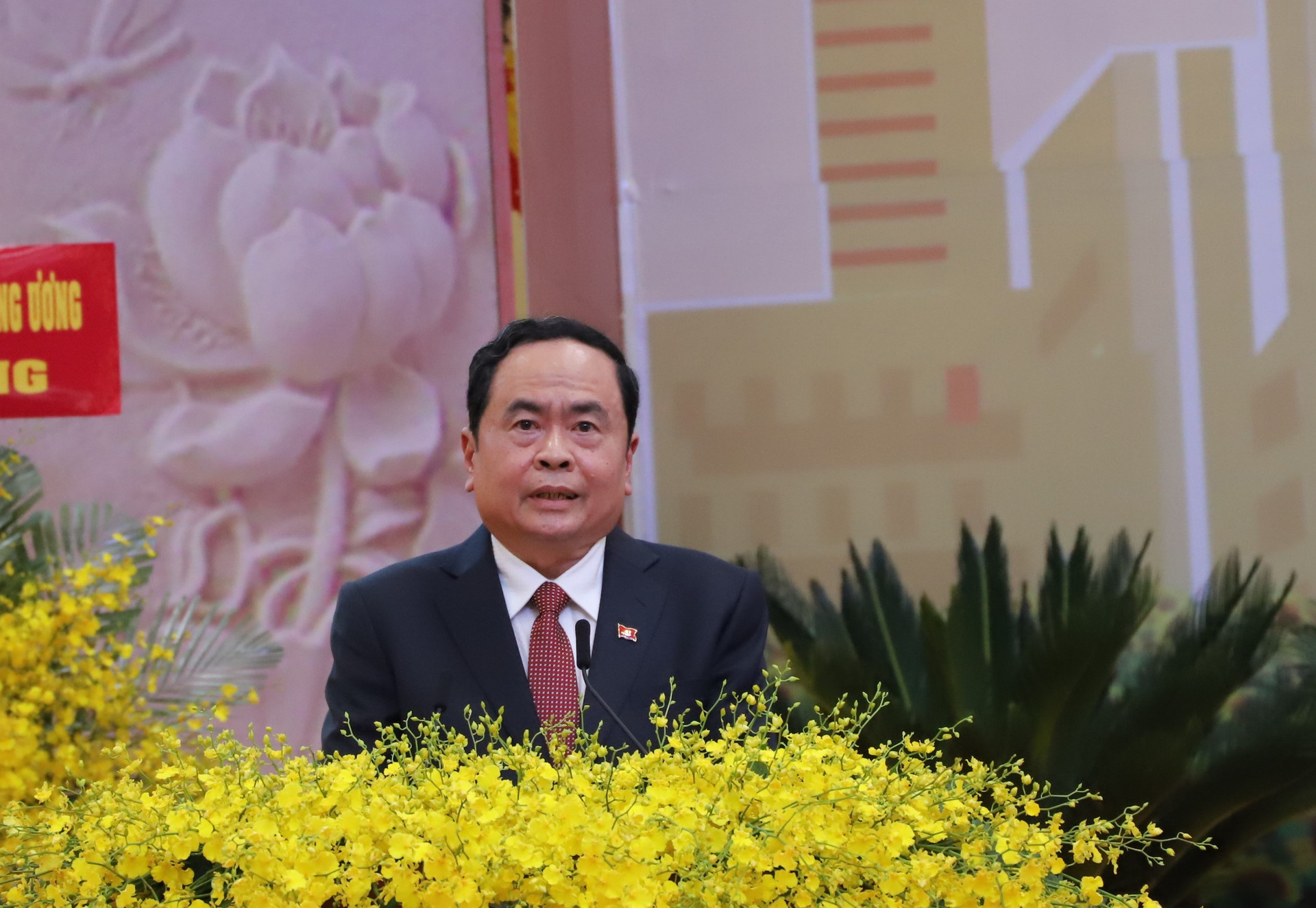 Chủ tịch Trần Thanh Mẫn phát biểu chỉ đạo đại hội.