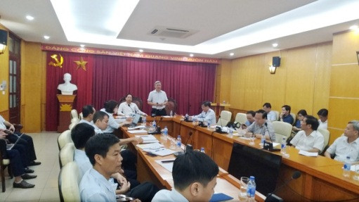 PGS.TS.Nguyễn Trường Sơn, Thứ trưởng Bộ Y tế phát biểu tại buổi công bố quyết định thanh tra