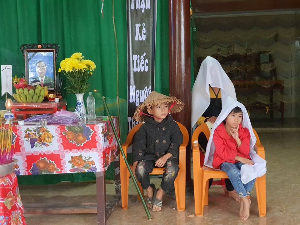 Thủy thủ Nguyễn Văn Chiến ra đi để lại 3 con thơ dại.
