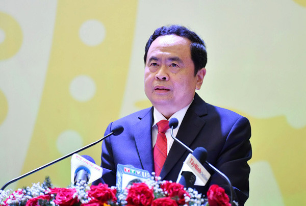 Chủ tịch Trần Thanh Mẫn phát biểu chỉ đạo Đại hội.