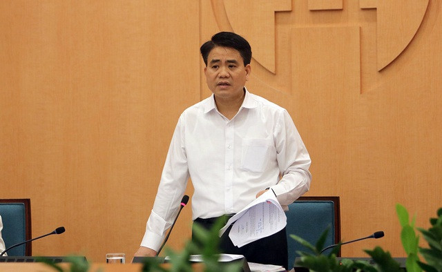 Cựu Chủ tịch Hà Nội Nguyễn Đức Chung.