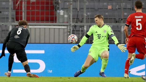 Neuer thi đấu ấn tượng trong màu áo Bayern. (Nguồn: Getty).