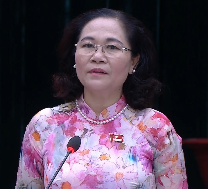 Kỳ họp thứ 23 HĐND TP HCM khóa IX do Chủ tịch HĐND TP Nguyễn Thị Lệ chủ trì