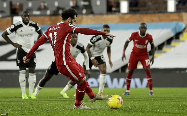 Salah giúp Liverpool tránh khỏi thất bại. (Nguồn: PA).