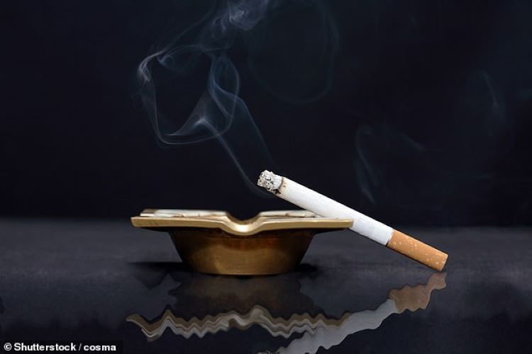 Hút 1 điếu thuốc mỗi ngày cũng có thể gây nghiện nicotine. Ảnh: Shutterstock.