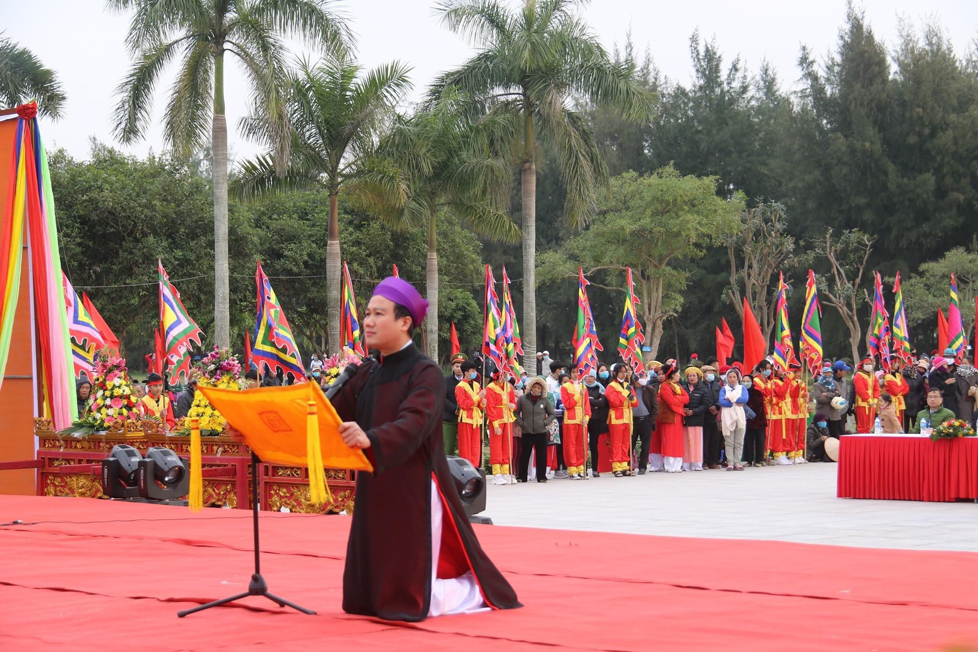 Đọc chúc văn tưởng nhớ Danh nhân văn hoá Trạng Trình Nguyễn Bình Khiêm tại lễ kỷ niệm 435 năm ngày mất.