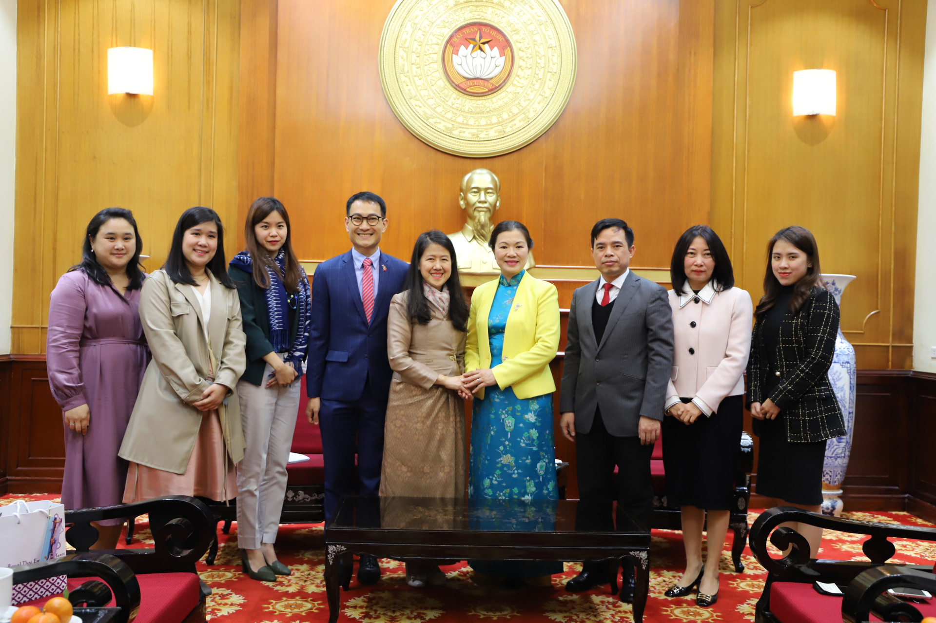 Phó Chủ tịch Trương Thị Ngọc Ánh tiếp đại biện lâm thời Đại sứ quán Thái Lan tại Việt Nam.