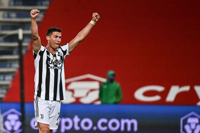 C.Ronaldo thi đấu không quá nổi bật ở trận chung kết Coppa Italia với Atalanta.