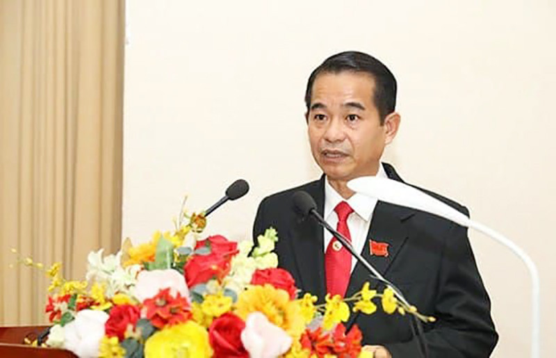 Chủ tịch HĐND tỉnh Đồng Nai khóa X phát biểu tại kỳ họp.