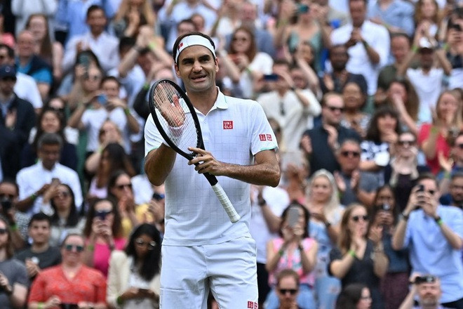 Federer cán mốc 1250 trận thắng trong sự nghiệp.