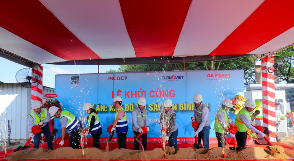 Dự án Khu đô thị Sài Gòn Bình An đã được tổ chức khởi công.