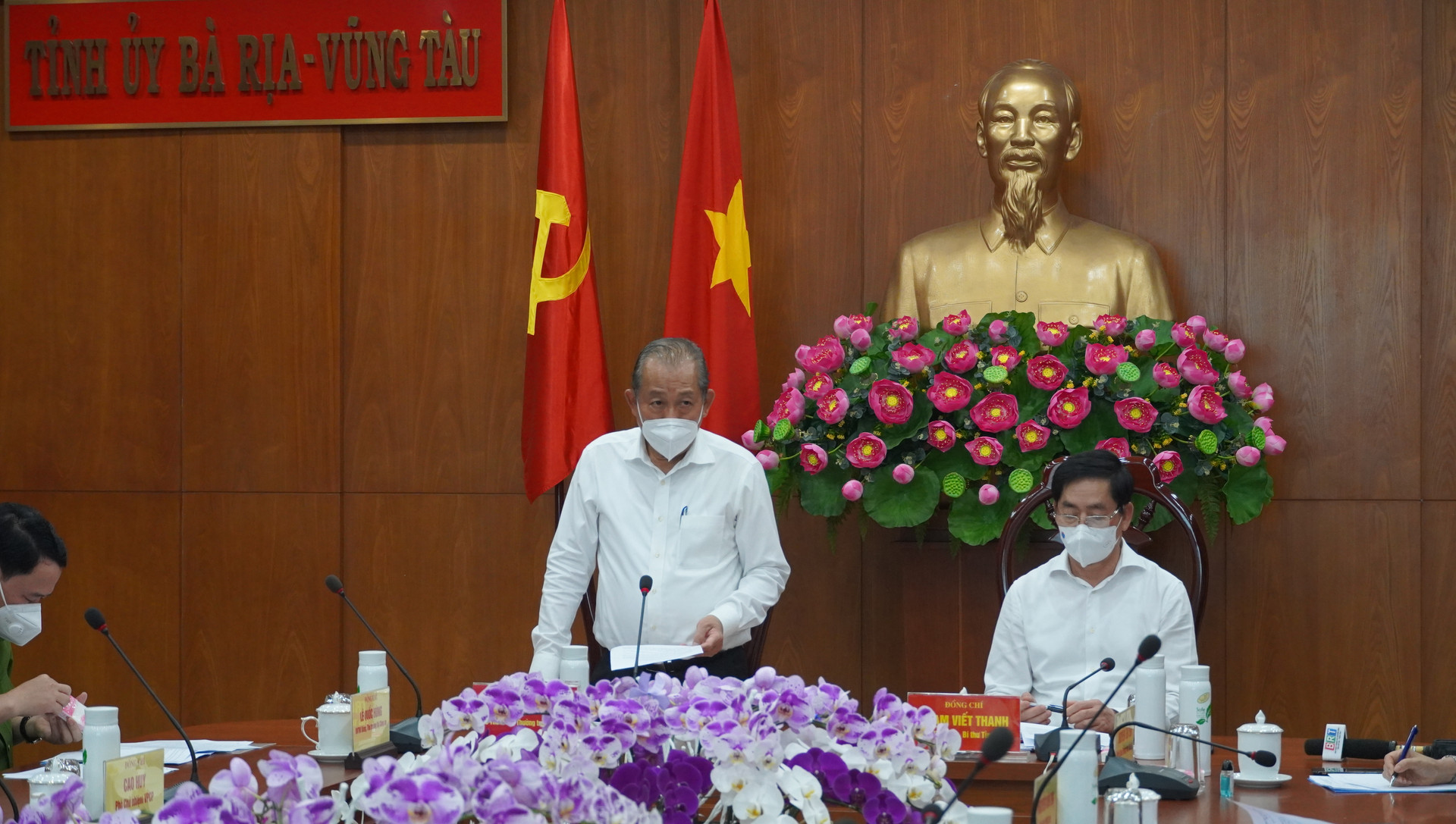 Phó Thủ tướng làm việc với lãnh đạo tỉnh Bà Rịa - Vũng Tàu
