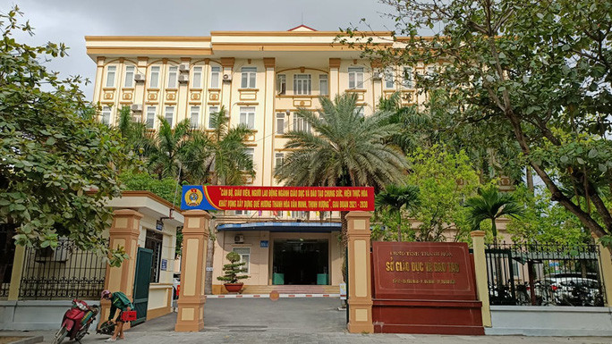 Sở Giáo dục và Đào tạo tỉnh Thanh Hóa, nơi bà Hằng từng giữ chức vụ Giám đốc.