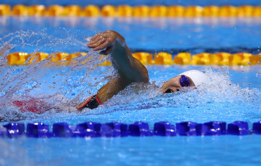 Ánh Viên đã về cuối cùng ở lượt bơi thứ 2 của nội dung này với thành tích 2’05”30 xếp thứ 26 trong 29 VĐV thi đấu vòng loại