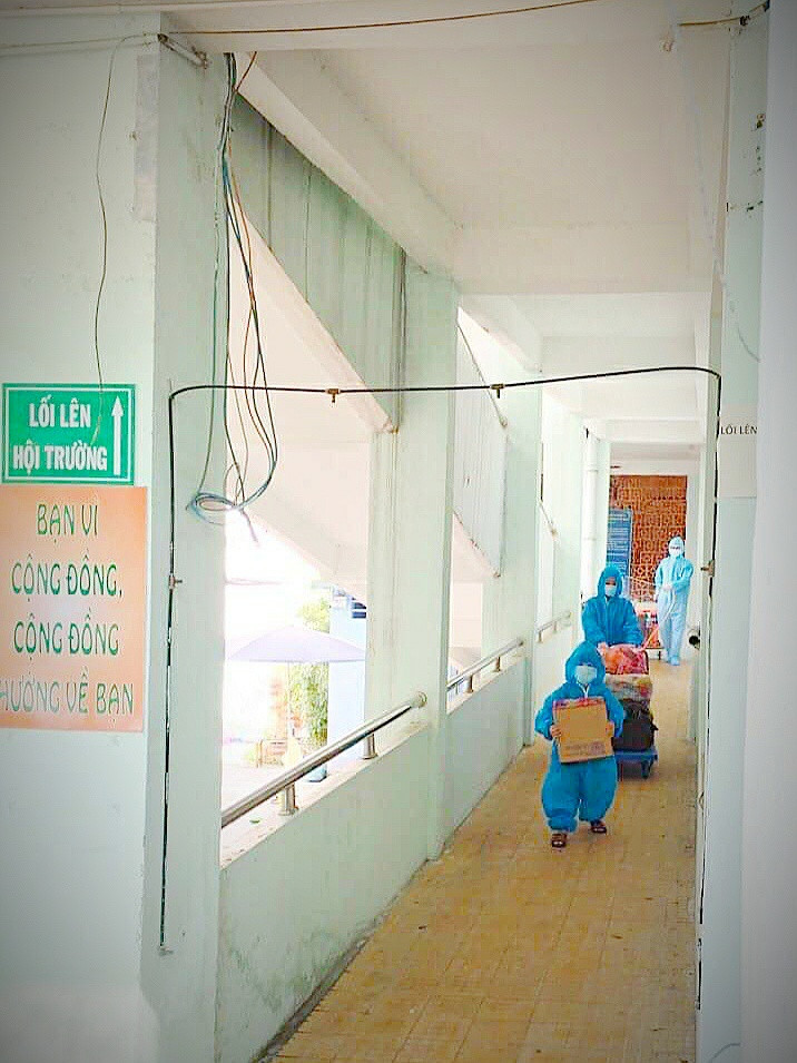 Các bé nhiễm nCoV được điều trị tại Bệnh viện Nhi đồng Thành phố.