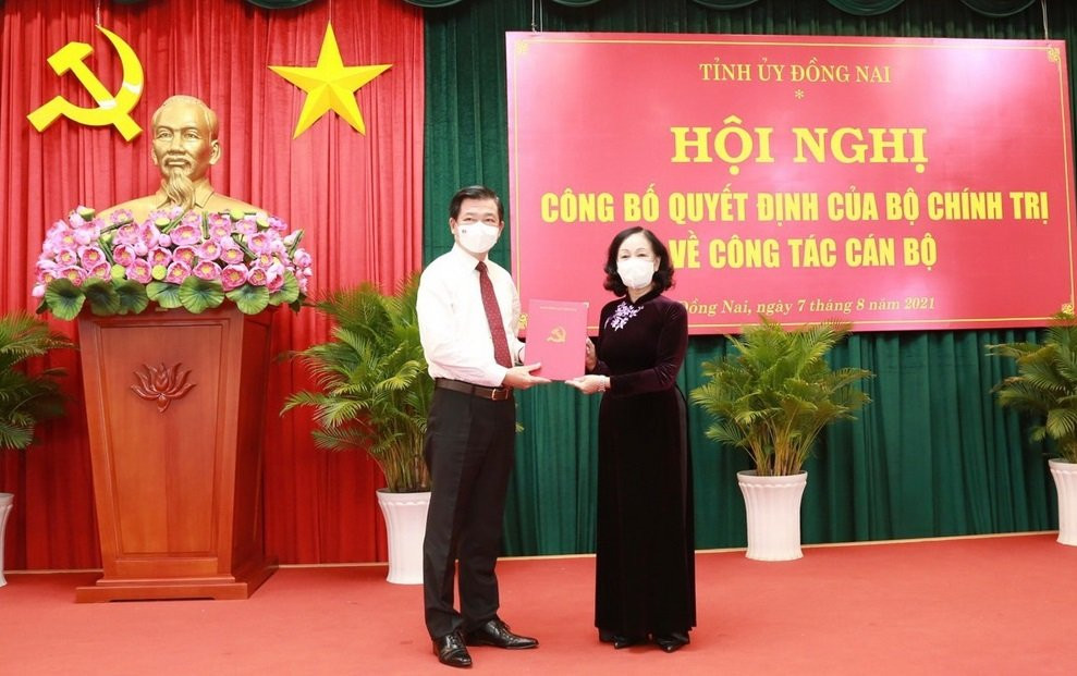 Tân Bí thư Tỉnh ủy Đồng Nai Nguyễn Hồng Lĩnh.