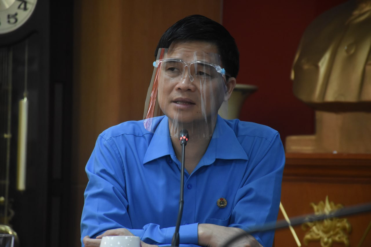 Ông Ngọ Duy Hiểu, Phó Chủ tịch Tổng Liên đoàn Lao động Việt Nam.