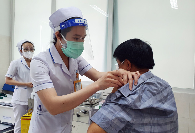 Đồng Nai đang đẩy nhanh tiến độ tiêm vaccine. 