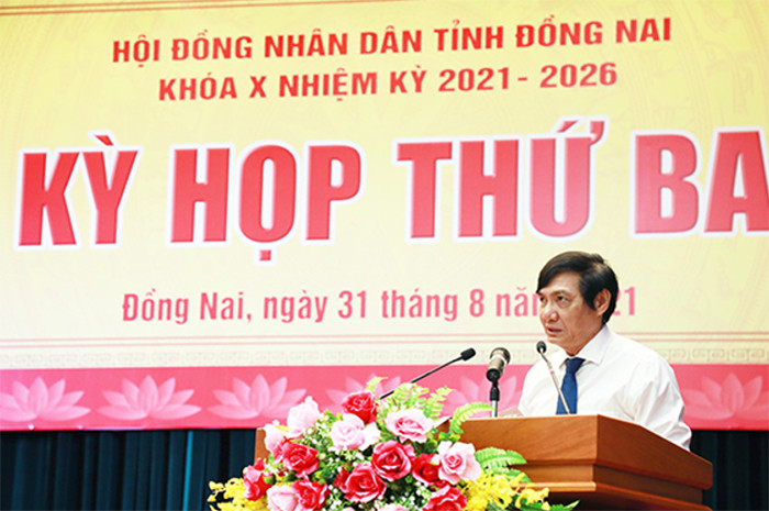  Tân Phó chủ tịch UBND tỉnh Đồng Nai Nguyễn Sơn Hùng.