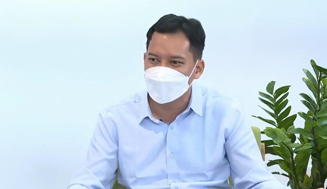 ông Lê Quang Tự do tham gia chương trình livestream 