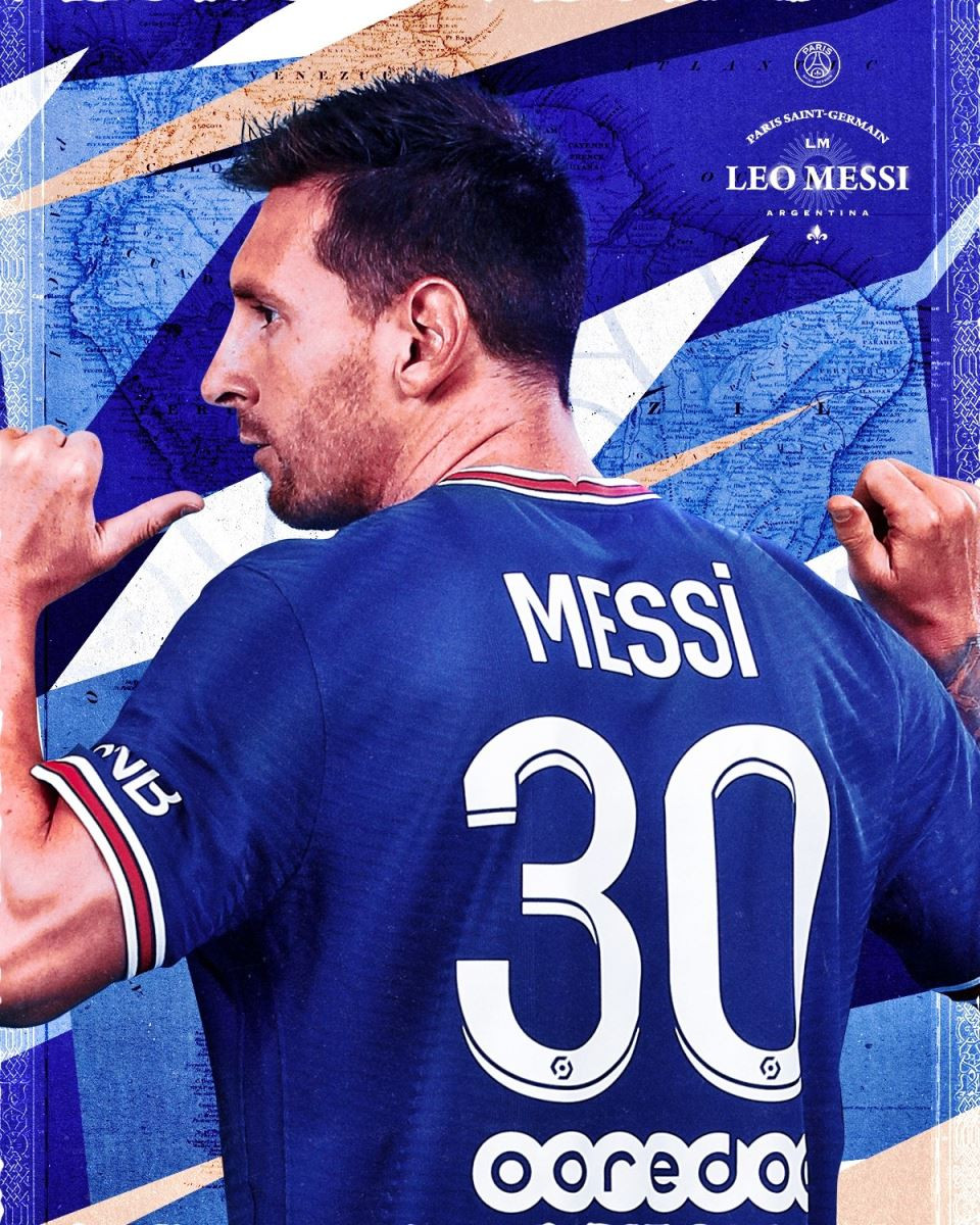 Messi cùng áo số 30 tại PSG kém sức hút hơn rất nhiều