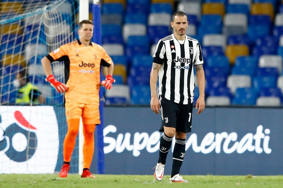 Juventus rơi xuống nhóm “cầm đèn đỏ” với chỉ 1 điểm sau 3 trận đấu tại Seri A.