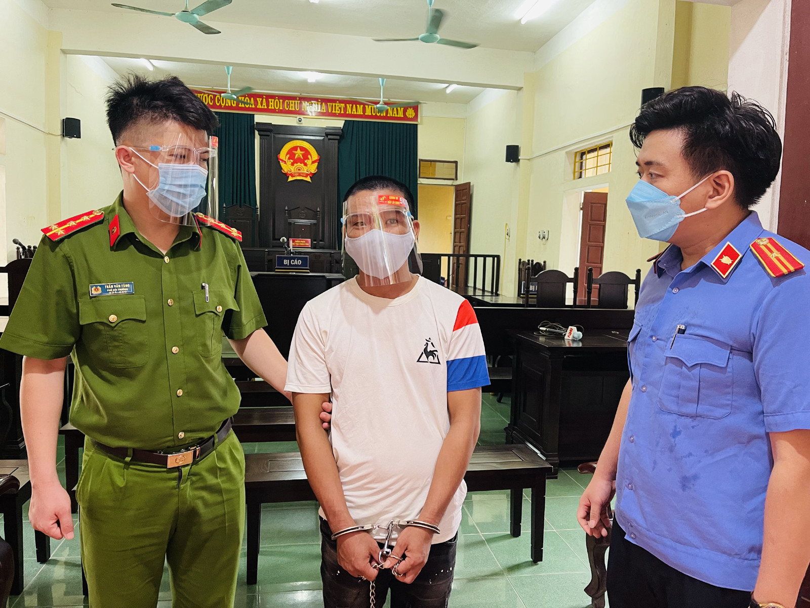 Nguyễn Văn Bắc tại phiên xét xử.