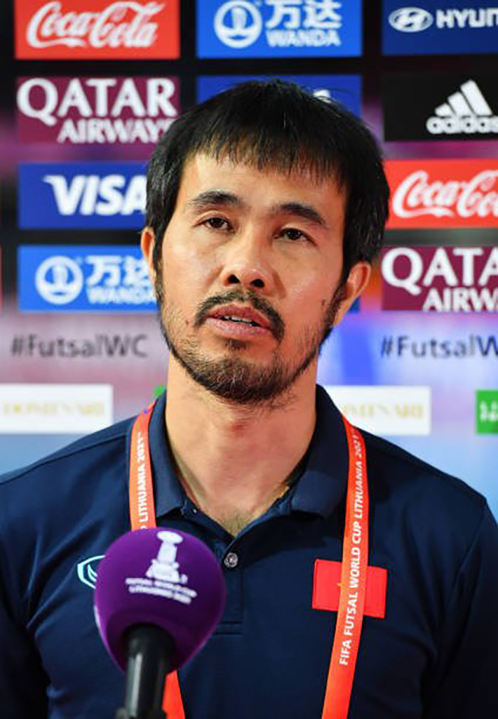 HLV Phạm Minh Giang cho rằng tuyển futsal Việt Nam đã mất oan bàn thắng.