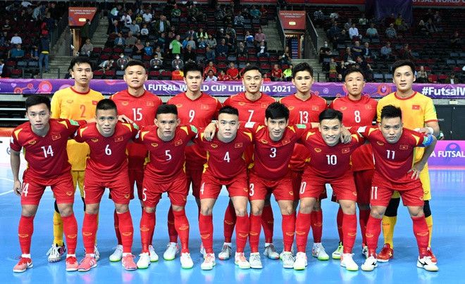 Futsal Việt Nam tái lập kỳ tích có chiến thắng ở một kỳ World Cup.
