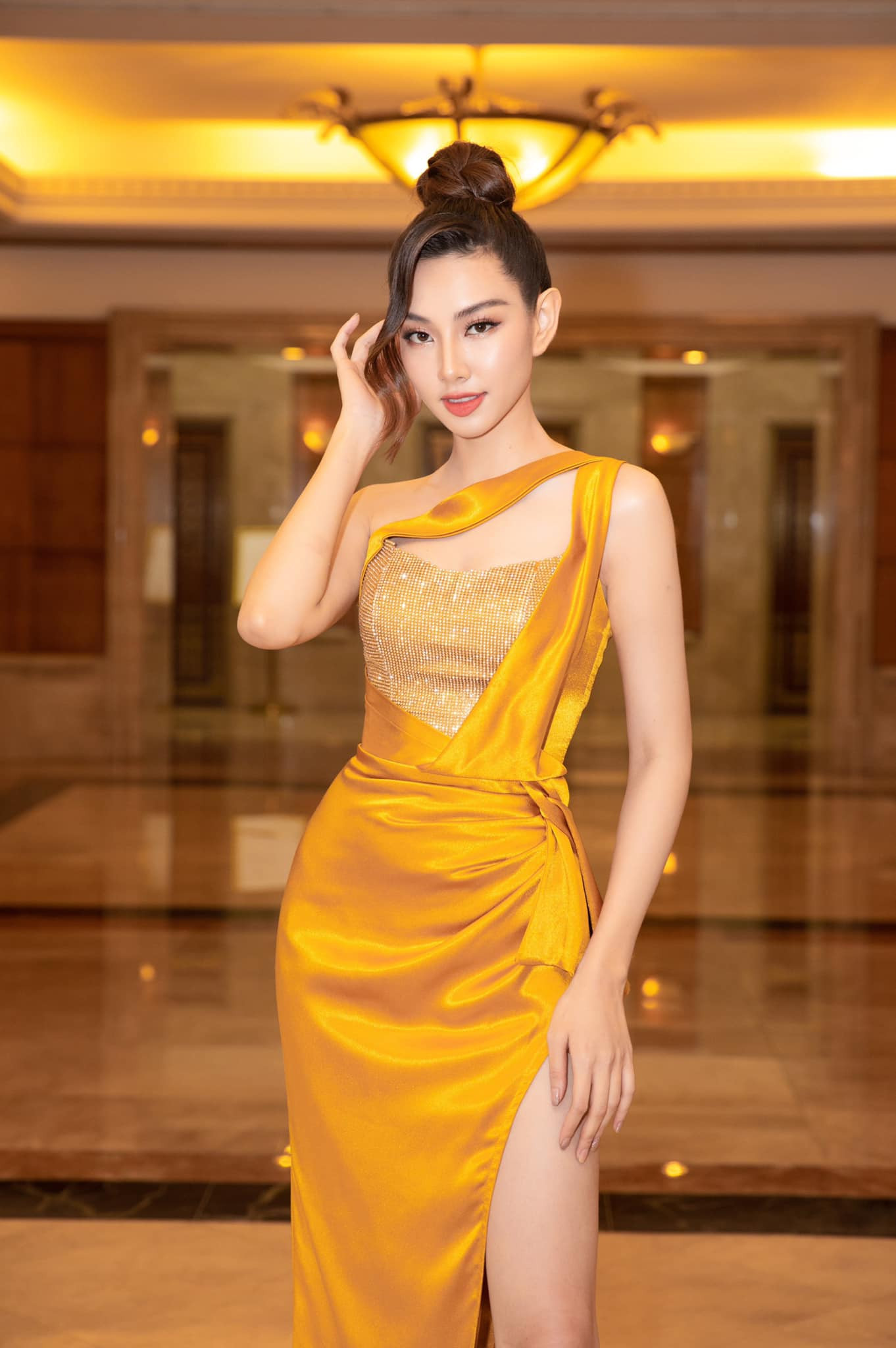 Á khôi 1 Hoa khôi Nam Bộ 2017, Top 5 Hoa hậu Việt Nam 2018 Nguyễn Thúc Thùy Tiên.