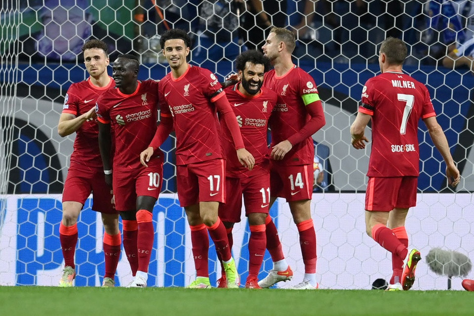 Liverpool đại thắng Porto.