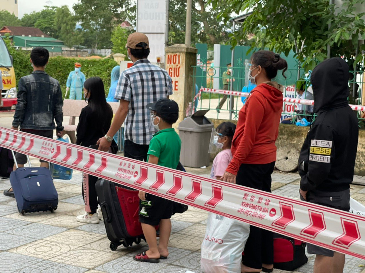 Từ cuối tháng 7/2021 đến nay, Hà Tĩnh đã tổ chức đón hơn 2.000 người từ TP HCM và các tỉnh phía Nam về quê miễn phí.
