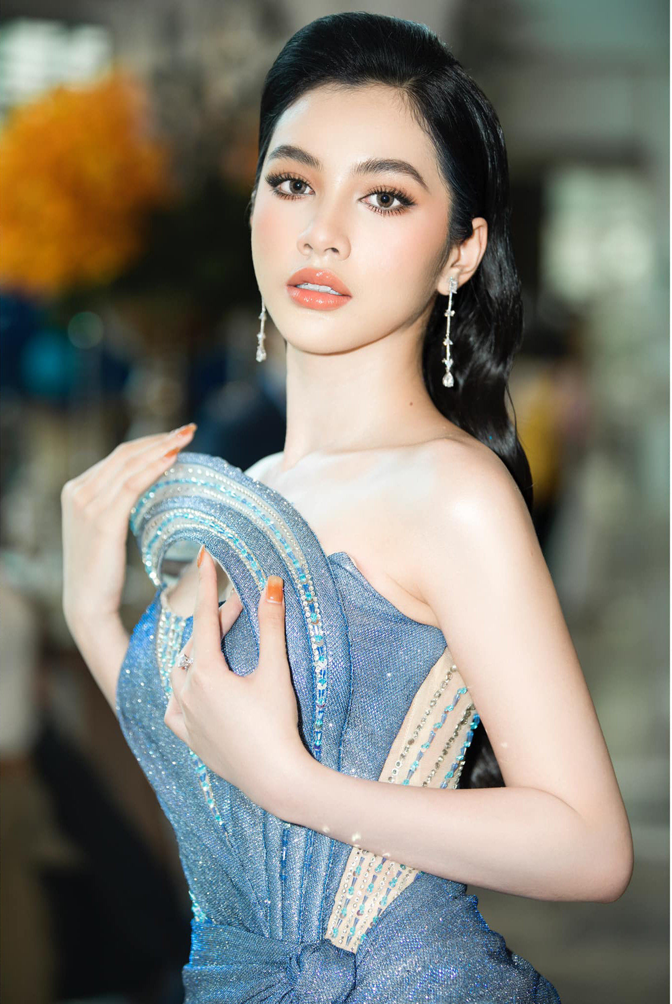 Người đẹp quê An Giang, từng lọt vào top 15 Hoa hậu Việt Nam 2020.