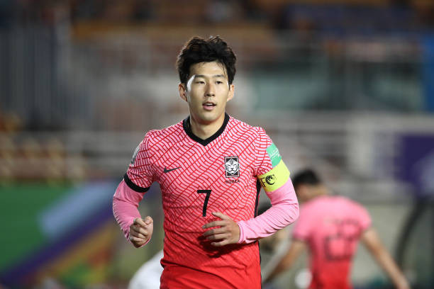 Son Heung Min ghi bàn ấn định chiến thắng chỉ 5 phút sau khi Syria có bàn gỡ hòa.